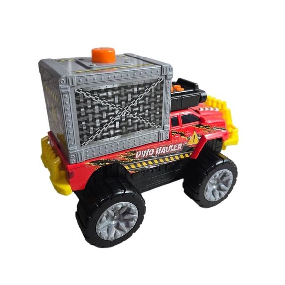 Road Rippers Toy State Dino Hauler Dinosaur Roaring Sounds Action Dinosaur Truck - Picture 1 of 6